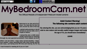 What Mybedroomcam.net website looked like in 2013 (11 years ago)