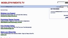 What Mobilepayments.tv website looked like in 2013 (11 years ago)