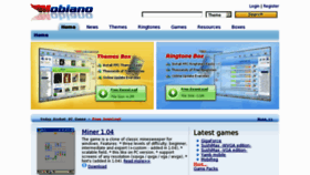 What Mobiano.com website looked like in 2013 (11 years ago)