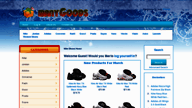 What Manygoods.com website looked like in 2013 (11 years ago)