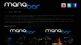 What Manabar.com.au website looked like in 2013 (11 years ago)
