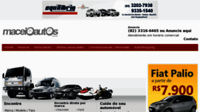 What Maceioautos.com.br website looked like in 2013 (11 years ago)
