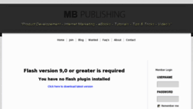 What Mb-publishing.com website looked like in 2013 (11 years ago)