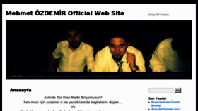 What Mehmetozdemir.org website looked like in 2013 (11 years ago)