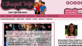 What Myfrugalwife.com website looked like in 2013 (11 years ago)