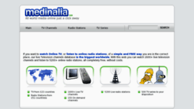 What Medinalia.com website looked like in 2013 (11 years ago)