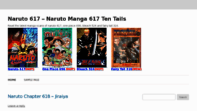 What Manga-scans.com website looked like in 2013 (11 years ago)