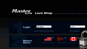 What Masterlockshop.com website looked like in 2013 (11 years ago)
