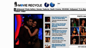 What Movierecycle.com website looked like in 2013 (11 years ago)