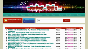 What Muzica-noua.com website looked like in 2013 (11 years ago)