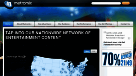 What Metromix.biz website looked like in 2013 (11 years ago)