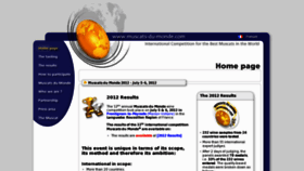 What Muscats-du-monde.com website looked like in 2013 (11 years ago)