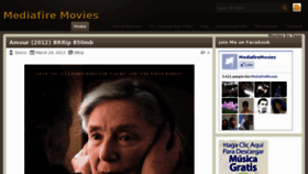 What Mediafiremoviez.com website looked like in 2013 (11 years ago)