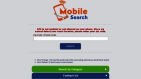What Mobilesearch.my website looked like in 2013 (11 years ago)