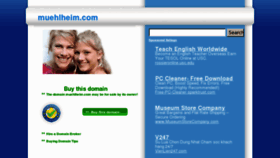 What Muehlheim.com website looked like in 2013 (11 years ago)