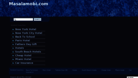 What Masalamobi.com website looked like in 2013 (10 years ago)