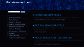 What Moovieswood.com website looked like in 2013 (11 years ago)