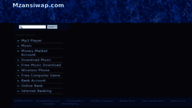 What Mzansiwap.com website looked like in 2013 (10 years ago)