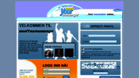 What Meetyourmessenger.no website looked like in 2011 (13 years ago)