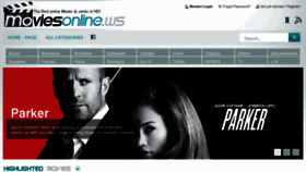 What Moviesonline.ws website looked like in 2013 (11 years ago)