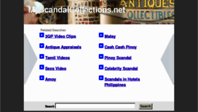 What Myscandalcollections.net website looked like in 2013 (11 years ago)