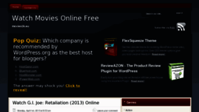 What Movies2k.eu website looked like in 2013 (11 years ago)