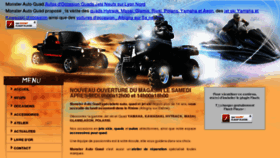 What Monster-auto-quad-jet.fr website looked like in 2013 (12 years ago)