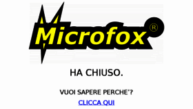 What Microfox3000.it website looked like in 2011 (13 years ago)