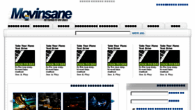 What Movinsane.com website looked like in 2011 (13 years ago)