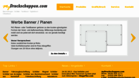 What Mydruckschuppen.de website looked like in 2013 (10 years ago)