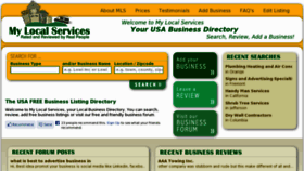 What Mylocalservices.us website looked like in 2013 (11 years ago)