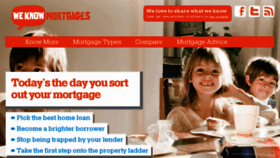 What Mortgages.co.uk website looked like in 2013 (10 years ago)