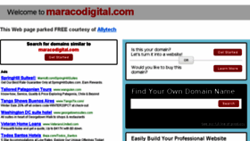 What Maracodigital.com website looked like in 2013 (10 years ago)