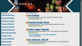 What Mareno.pl website looked like in 2013 (10 years ago)