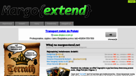 What Margoextend.net website looked like in 2013 (10 years ago)