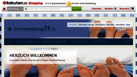 What Matratzenbezug24.de website looked like in 2013 (10 years ago)