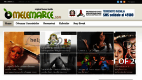 What Melemarce.com website looked like in 2013 (10 years ago)