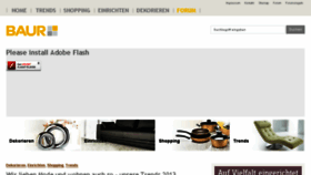 What Moebelblog-baur.de website looked like in 2013 (10 years ago)
