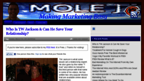 What Molej.com website looked like in 2013 (10 years ago)