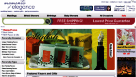 What Momentsofelegance.com website looked like in 2013 (10 years ago)