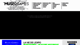 What Museogames.com website looked like in 2013 (10 years ago)