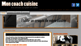 What Moncoachcuisine.com website looked like in 2013 (10 years ago)