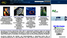 What Mba-net.de website looked like in 2013 (10 years ago)