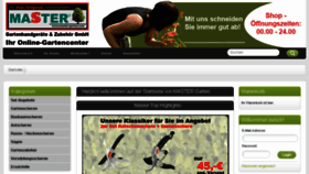 What Master-garten.com website looked like in 2013 (10 years ago)