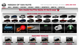 What Millernissan.com website looked like in 2013 (10 years ago)