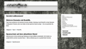 What Michael-hettwer.de website looked like in 2013 (10 years ago)