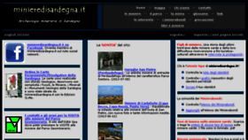 What Minieredisardegna.it website looked like in 2013 (10 years ago)