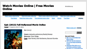 What Movierulez.org website looked like in 2013 (10 years ago)