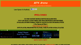 What Mp4arena.org website looked like in 2013 (10 years ago)