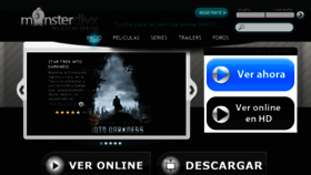 What Monsterdivx.com website looked like in 2013 (10 years ago)
